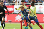 【続報】U-22日本代表、コロンビアに0-2完敗…後半に久保、堂安、三好で2列目形成も機能せず