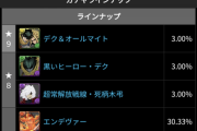 【パズドラ】転スラくるの確定してんのにヒロアカ回すやつおりゅ？