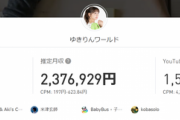 【朗報】Youtube推定月収が柏木由紀＞島崎遥香＞吉田朱里と判明！！ｗｗｗｗｗｗｗｗｗｗｗｗｗｗｗｗｗｗｗ