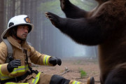 消防士の反撃で死んでいたヒグマの胃袋から大学生を発見