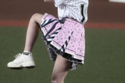 【=LOVE】野口衣織、『ロッテ-ソフトバンク』の始球式に登場⚾