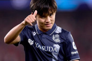 久保建英、CLベンフィカ戦でMOMも満足せず「ゴールが決まっていれば僕が王様でしたけどね」