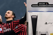 イブラヒモビッチ、プレイステーション５をミラン同僚にプレゼント！チームメイト全員分を購入か