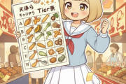 天ぷらTier表、ついに完成する