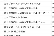 2024年度「カップラーメンの売上」ランキング！ 2位「カップヌードル シーフードヌードル」、1位は？