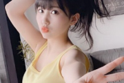 【画像】HKT48  田中美久、どんな衣装でもおっぱいが目立ってしまう！