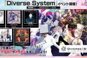【CHUNITHM】(24/03/21)「Diverse System」コラボイベントが開催！ 追加楽曲に「GIGA BLAST」「Longinus」等5曲が登場！！