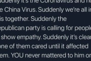 海外「トランプがコロナに感染してから急にコロナを問題にし始めたやつ」
