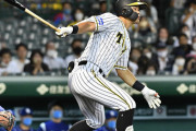 【悲報】阪神・佐藤輝が５５打席連続無安打…“泥沼”ＮＰＢ記録更新