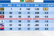 プロ野球「118勝24分1敗と1勝142分0敗なら1勝の方が優勝します」