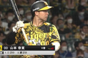 山本泰寛(神) .276 2本 13打点 OPS.685 UZR+0.7