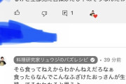リュウジとか言う料理系YouTuberに不味そうってコメントしたら本人からこんなん返って来たんやけどｗｗｗ