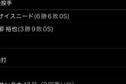 柳「オレは打者27人に対し奪三振8、被安打5、自責点1だった。」