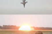 航空ショーのリハーサル中にF-16戦闘機が墜落、パイロットが死亡…ポーランド！