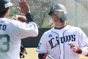 西武岸が３ラン含む２安打４打点！