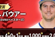 DeNAバウアー、6月度のセ・リーグ投手部門月間MVPを受賞　DeNAからの外国人投手の受賞は初の快挙！！