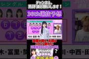 乃木坂46 36thシングル選抜予想！！ #乃木坂46
