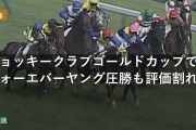 ジョッキークラブゴールドカップでフォーエバーヤング圧勝も評価割れる