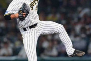 阪神・島本が完璧救援　6回に2番手で登板し3人斬り　127試合連続無敗へ球団記録更新