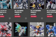 アメリカのガンプラ小売価格、高いな…