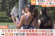 東京都心、観測史上初の8月すべての日が真夏日