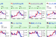 【為替相場】ウクライナ情勢緊迫化で円高　株価も下落し原油上昇　一触即発状態