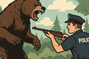 【朗報】クマ対策に警察官、ライフル銃で対応