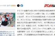 オリックス、6位で佐々木鱗太郎を強行指名していた可能性浮上