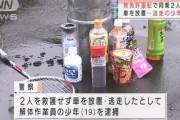 無免許で事故を起こし友達２人を放置して逃げた少年(１９)、逮捕　同乗者2人死亡