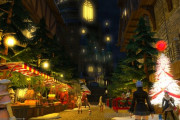 【FF14】ヨーロッパのクリスマスマーケットをイメージした街並「パンデモクリスマスマーケット」が話題に！【画像有】