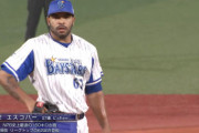 「男は黙って投げるだけ」　ベイスターズ・エスコバー球団外国人最多６３登板