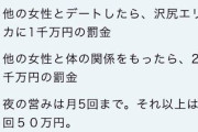 【画像】沢尻エリカの結婚契約書の内容ｗｗｗｗｗ