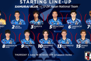 【速報】サッカー「日本代表 vs U24代表」スタメン発表！！！！