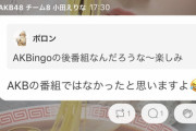 【悲報】AKBINGO、リニューア説完全に無くなる