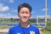 Bリーグ優秀選手:日体大柏FW斉藤諒海「プロサッカー選手になって、親に恩返しをしたい」