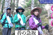 【櫻坂46】小池美波、苔の急坂でコケる。