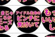 【画像】二宮和也さんのファンのうちわが一線を超えるｗｗｗｗ