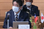 安倍前首相、訪台に意欲 「対中」念頭に… 初の「日米台戦略対話」