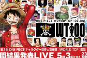 【朗報】AKB伊藤百花・5/3 23:45～ONE PIECE キャラクター世界人気投票『中間結果発表LIVE』 生出演