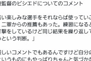 【悲報】立浪監督「ビシエドは自分の衰えに気付かないといけない」