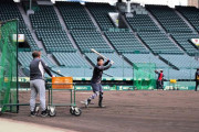 阪神の選手が自主トレ再開　グループ分けの上、午前・午後に分散