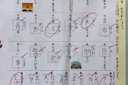 【画像】小学生「漢字テスト満点の自信ある！！！」　先生「ガキが・・・」