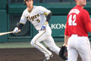 【阪神】近本、連続試合安打は30でストップ　球団新記録の願い七夕に散った