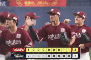 【オリックス対楽天4回戦】楽天が３－２でオリックスに勝利し球団新記録となる８連勝！９回に鈴木大地が決勝弾！オリックスは５連敗、平野が誤算