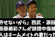 【動画】「許せないから」西武・源田の妻で元乃木坂46の衛藤美彩が誹謗中傷被害　“犯人”はチームメートの妻❓❗
