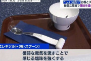 「電流で塩見を1.5倍に感じられるスプーンとおわん」をキリンが開発、商品化へ！減塩中でも気にせずしょっぱい味を楽しめる模様！