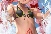 【FGO】水着のクロエイラスト！！　ビキニのクロエ最高です！！