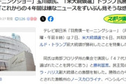【羽鳥慎一モーニングショー】玉川徹、トランプ勝利に不快感「これからの４年間は嫌なニュースをずいぶん見そうな感じ」