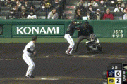 【阪神対オリックスオープン戦】オリックス、2回表に来田のタイムリースリーベースと池田のサードゴロの間に三塁ランナーが生還し同点に追いつく！！！