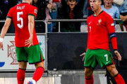 【サッカー】C・ロナウドの88分逆転弾でポルトガル2連勝!! スペインは70分間10人で戦って今大会初勝利:UNL第2節